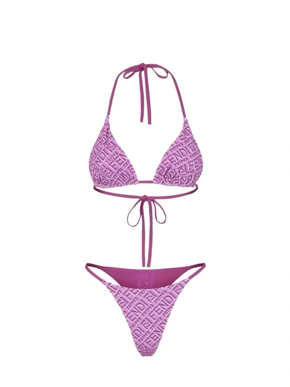 Fendi Skims Pink Bikini